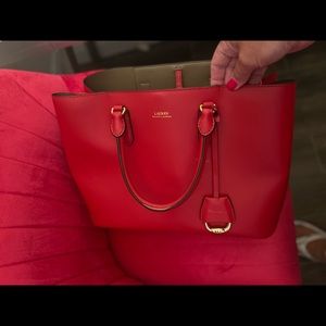 Ralph Lauren true red purse